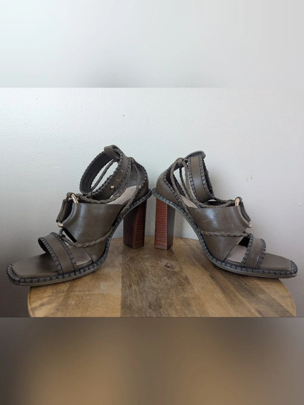 Ulla Johnson Marion Heel, Desert Palm (SIZE 36/6)